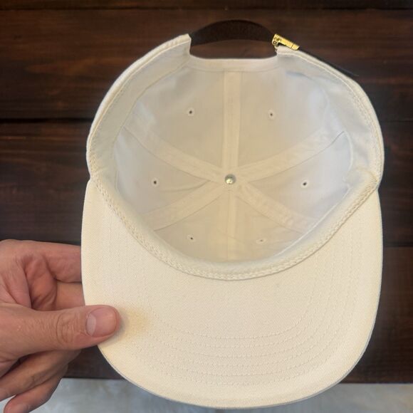 Supreme Classic Logo 6-Panel Leather Strap Back Hat